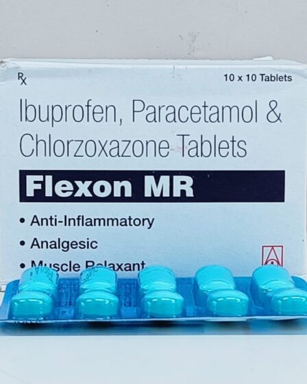 Flexon MR Tablet Uses, Side Effects, benefits, Price, Precautions, Substitute