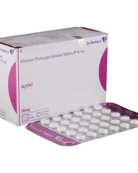Alfoo 10mg Tablet PR, Uses, Side Effects, Benefits, Price, Precautions, Substitute
