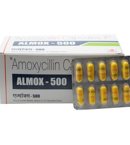 Almox 500 Capsule, Uses, Side Effects, Benefits, Price, Precautions, Substitute