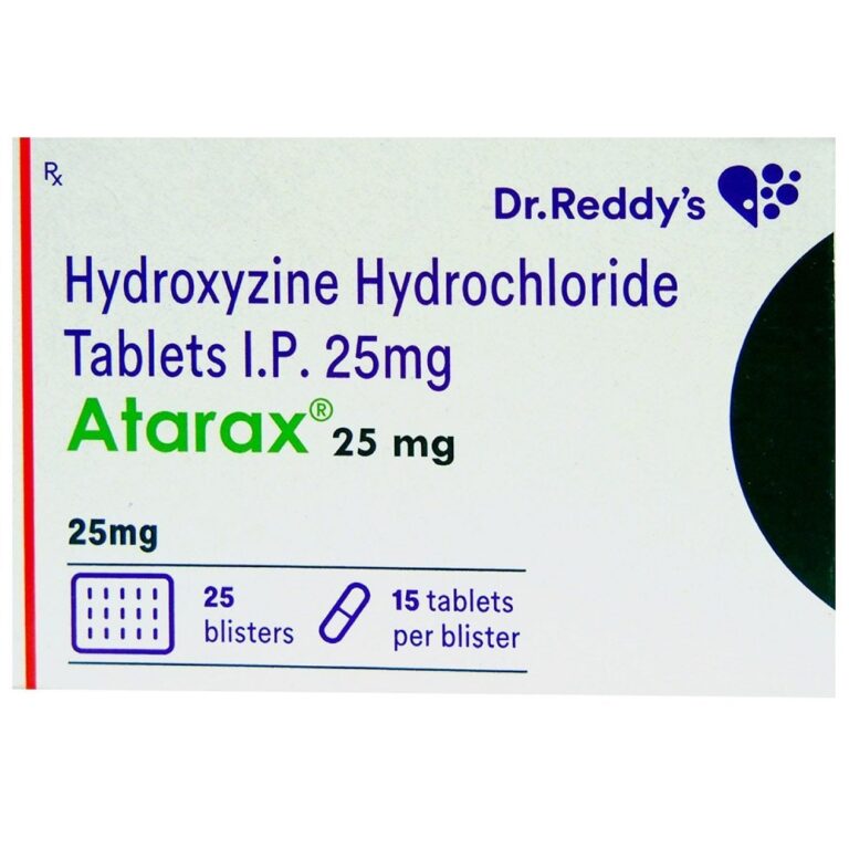 Atarax 25mg Tablet, Uses, Side Effects, Benefits, Price, Precautions, Substitute