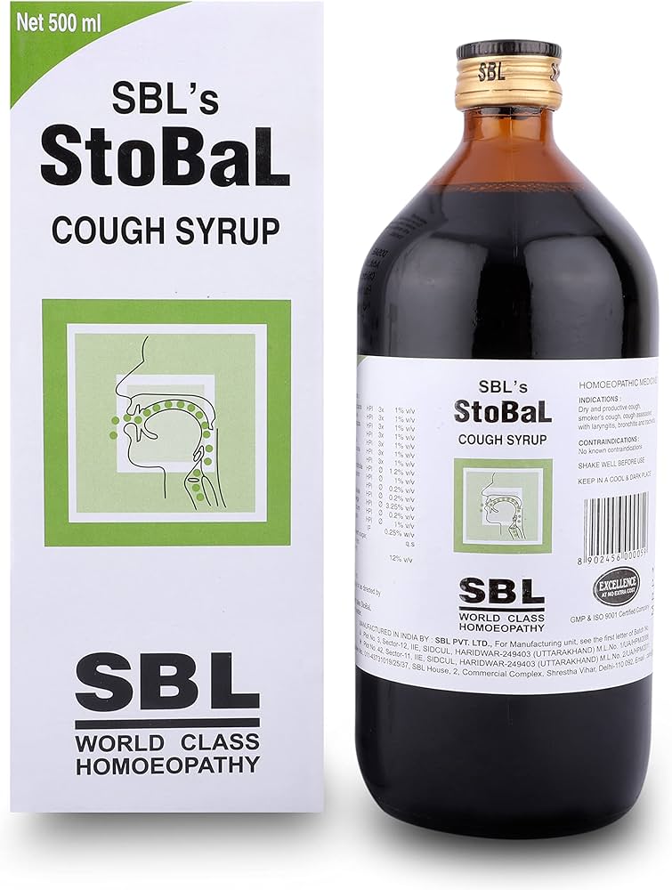 SBL Stobal Cough Syrup 1 SBL Stobal Cough Syrup